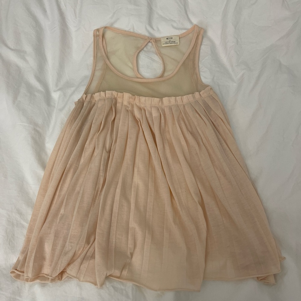 Blush Pink Sleeveless Blouse